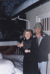 Bill & Judi in the snow on 33rd Ave