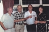 Bill with his brother\\\'s David, Geoff and sister Anita